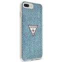 Guess GUHCI8LPCUJULLB iPhone 7/8 Plus niebieski/light blue hardcase Jeans Collection