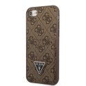 Guess GUHCI8P4TPW iPhone 7/8 SE 2020 / SE 2022 hardcase brązowy/brown hardcase 4G Triangle Logo Cardslot