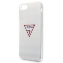 Guess GUHCI8PCUCTLWH iPhone 7/8/SE 2020 / SE 2022 biały/white hardcase Triangle Collection