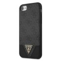 Guess GUHCI8PU4GHBK iPhone 7/8/SE 2020 / SE 2022 szary/grey hardcase 4G Triangle Collection