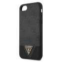 Guess GUHCI8PU4GHBK iPhone 7/8/SE 2020 / SE 2022 szary/grey hardcase 4G Triangle Collection