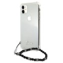 Guess GUHCN61KPSBK iPhone 11 6,1" / Xr Transparent hardcase Black Pearl