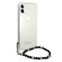 Guess GUHCN61KPSBK iPhone 11 6,1" / Xr Transparent hardcase Black Pearl