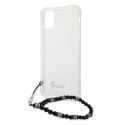 Guess GUHCN61KPSBK iPhone 11 6,1" / Xr Transparent hardcase Black Pearl