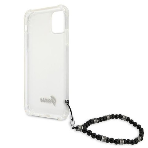 Guess GUHCN61KPSBK iPhone 11 6,1" / Xr Transparent hardcase Black Pearl