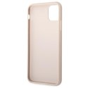 Guess GUHCN65G4GFPI iPhone 11 Pro Max 6,5" różowy/pink hard case 4G Metal Gold Logo