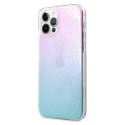 Guess GUHCP12L3D4GGBP iPhone 12 Pro Max 6,7" niebiesko-różowy/blue&pink hardcase 4G 3D Pattern Collection