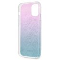 Guess GUHCP12L3D4GGBP iPhone 12 Pro Max 6,7" niebiesko-różowy/blue&pink hardcase 4G 3D Pattern Collection