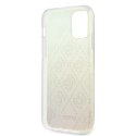 Guess GUHCP12L3D4GIRBL iPhone 12 Pro Max 6,7" opalowy/iridescent hardcase 4G 3D Pattern Collection