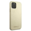 Guess GUHCP12LIGLGO iPhone 12 Pro Max 6,7" złoty/gold hardcase Iridescent