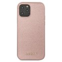 Guess GUHCP12LIGLRG iPhone 12 Pro Max 6,7" różowo-złoty/rose gold hardcase Iridescent