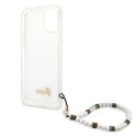 Guess GUHCP12LKPSWH iPhone 12 Pro Max 6,7" Transparent hardcase White Pearl