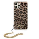 Guess GUHCP12LKSLEO iPhone 12 Pro Max 6,7" Leopard hardcase Gold Chain