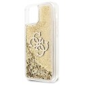 Guess GUHCP12LLG4GGO iPhone 12 Pro Max 6,7" złoty/gold hardcase 4G Big Liquid Glitter