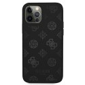 Guess GUHCP12LLSPEBK iPhone 12 Pro Max 6,7" czarny/black hard case Peony Collection