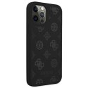 Guess GUHCP12LLSPEBK iPhone 12 Pro Max 6,7" czarny/black hard case Peony Collection