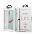 Guess GUHCP12LLSVSBF iPhone 12 Pro Max 6,7" niebieski fuksja/blue fuschia hardcase Silicone Vintage