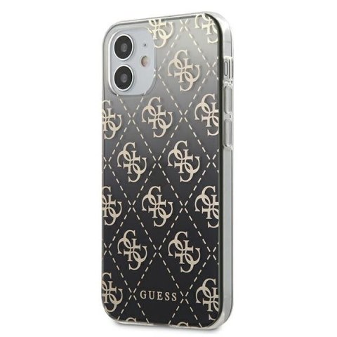 Guess GUHCP12LPCU4GGBK iPhone 12 Pro Max 6,7" czarny/black hardcase 4G Gradient