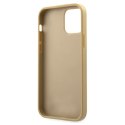 Guess GUHCP12LPUVQTMLBE iPhone 12 Pro Max 6,7" złoty/gold hardcase V-Quilted Collection