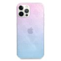 Guess GUHCP12M3D4GGBP iPhone 12/12 Pro 6,1" niebiesko-różowy/blue&pink hardcase 4G 3D Pattern Collection