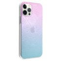 Guess GUHCP12M3D4GGBP iPhone 12/12 Pro 6,1" niebiesko-różowy/blue&pink hardcase 4G 3D Pattern Collection