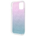 Guess GUHCP12M3D4GGBP iPhone 12/12 Pro 6,1" niebiesko-różowy/blue&pink hardcase 4G 3D Pattern Collection