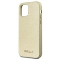 Guess GUHCP12MIGLGO iPhone 12/12 Pro 6,1" złoty/gold hardcase Iridescent