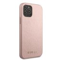 Guess GUHCP12MIGLRG iPhone 12/12 Pro 6,1" różowo-złoty/rose gold hardcase Iridescent