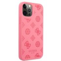 Guess GUHCP12MLSPEFU iPhone 12/12 Pro 6,1" fuksja/fuchsia hard case Peony Collection