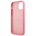 Guess GUHCP12MLSPEFU iPhone 12/12 Pro 6,1" fuksja/fuchsia hard case Peony Collection