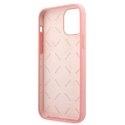 Guess GUHCP12MLSPEWPI iPhone 12/12 Pro 6,1" różowy/pink hard case Peony Collection