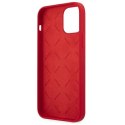 Guess GUHCP12MLSPEWRE iPhone 12/12 Pro 6,1" czerwony/red hard case Peony Collection