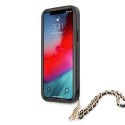 Guess GUHCP12MSASGBK iPhone 12/12 Pro 6,1" czarny/black hardcase Saffiano Chain