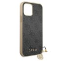 Guess GUHCP12SGF4GGR iPhone 12 mini 5,4" szary/grey hardcase 4G Charms Collection