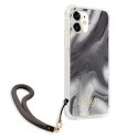 Guess GUHCP12SKSMAGR iPhone 12 mini 5,4" szary/grey hardcase Marble Collection