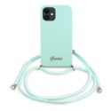 Guess GUHCP12SLSCLMGLB iPhone 12 mini 5,4" jasno niebieski/light blue hardcase Metal Logo Cord