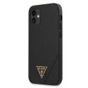 Guess GUHCP12SVSATMLBK iPhone 12 mini 5,4" czarny/black hardcase Saffiano