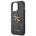 Guess GUHCP13L4GMGGR iPhone 13 Pro / 13 6,1"szary/grey hardcase 4G Big Metal Logo