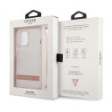 Guess GUHCP13LHTSGSP iPhone 13 Pro / 13 6,1" różowy/pink hardcase Translucent Stap