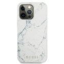 Guess GUHCP13LPCUMAWH iPhone 13 Pro / 13 6,1" biały/white hardcase Marble