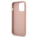 Guess GUHCP13LPSATLP iPhone 13 Pro / 13 6,1" różowy/pink hardcase SaffianoTriangle Logo