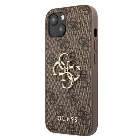 Guess GUHCP13M4GMGBR iPhone 13 6,1" brązowy/brown hardcase 4G Big Metal Logo