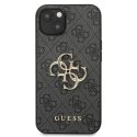 Guess GUHCP13M4GMGGR iPhone 13 6,1" szary/grey hardcase 4G Big Metal Logo