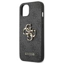 Guess GUHCP13M4GMGGR iPhone 13 6,1" szary/grey hardcase 4G Big Metal Logo