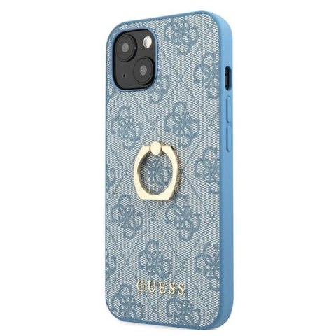 Guess GUHCP13S4GMRBL iPhone 13 mini 5,4" niebieski/blue hardcase 4G with ring stand