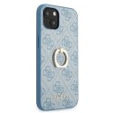 Guess GUHCP13S4GMRBL iPhone 13 mini 5,4" niebieski/blue hardcase 4G with ring stand