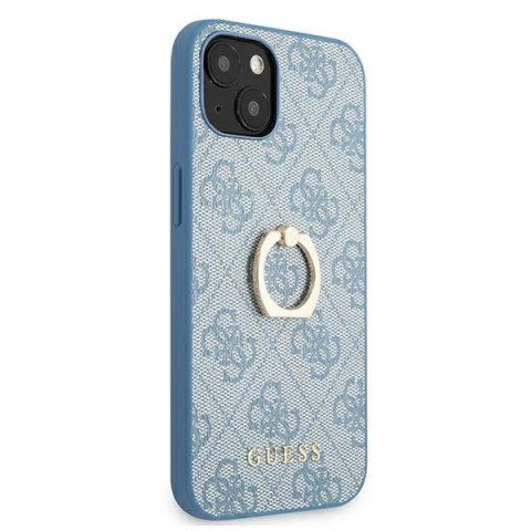 Guess GUHCP13S4GMRBL iPhone 13 mini 5,4" niebieski/blue hardcase 4G with ring stand