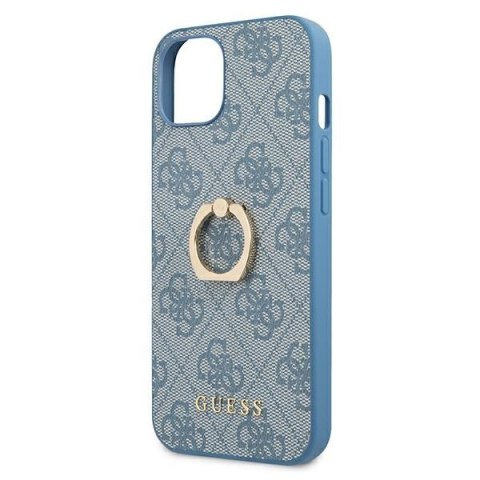 Guess GUHCP13S4GMRBL iPhone 13 mini 5,4" niebieski/blue hardcase 4G with ring stand