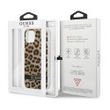 Guess GUHCP13SHSLEOW iPhone 13 mini 5,4" brązowy/brown hardcase Leopard