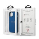 Guess GUHCP13SPSASBBL iPhone 13 mini 5,4" niebieski/blue Saffiano Strap